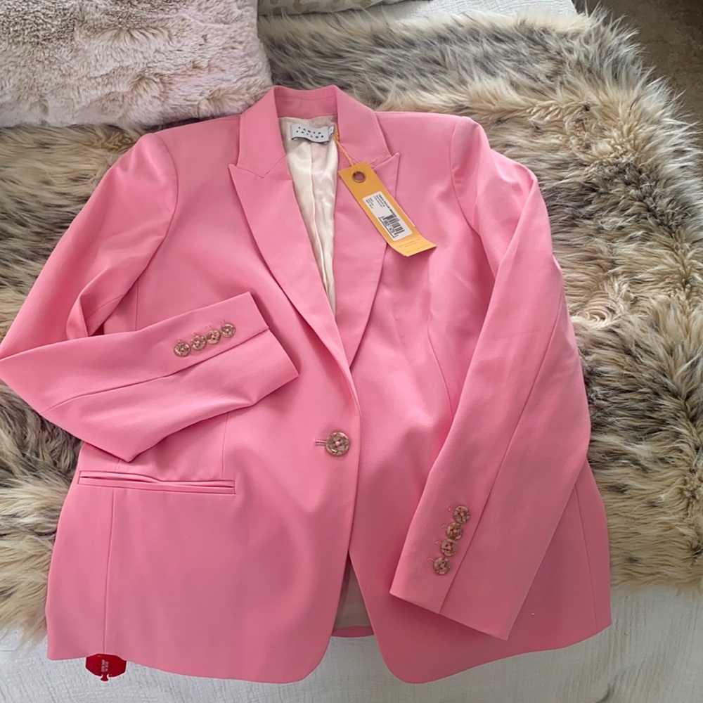 NWT Tanya Taylor Pink Blazer, 2